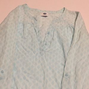 Old Navy Blue Blouse